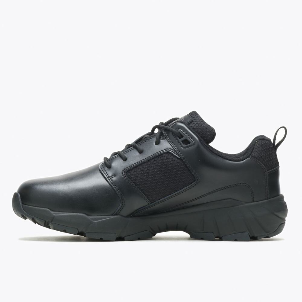 Zapatillas Merrell En Oferta Merrell Fullbench Tactical Tenis de Seguridad Para Hombre Negros